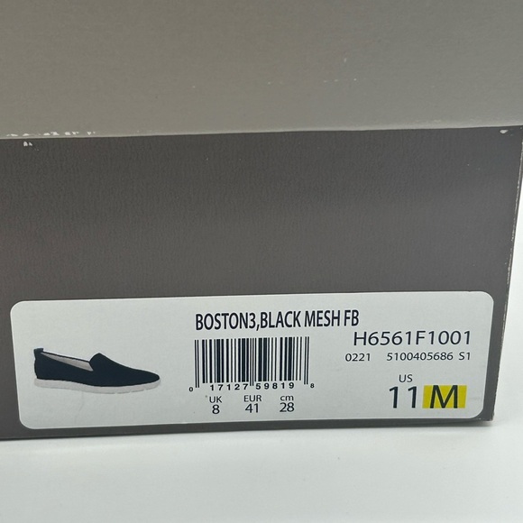 Franco Sarto Women’s Black Mesh Slip-On Sneakers Size 11M Lightweight NWB - Picture 11 of 12